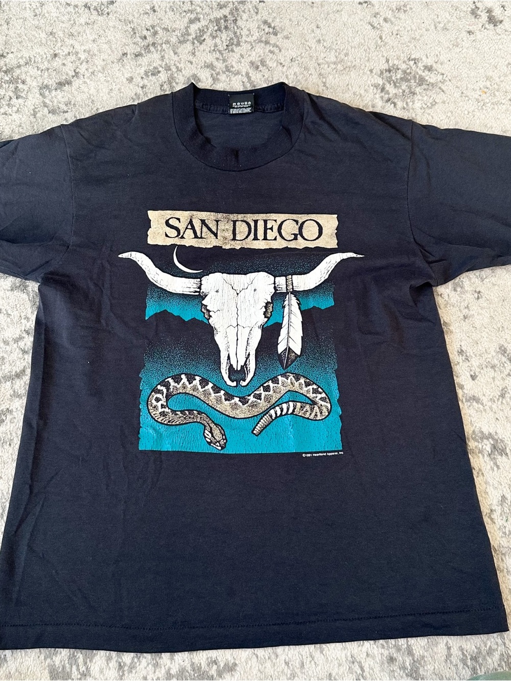 ⭐️3/$30⭐️ (bundle deal) Vintage 1990s San Diego tee / L
